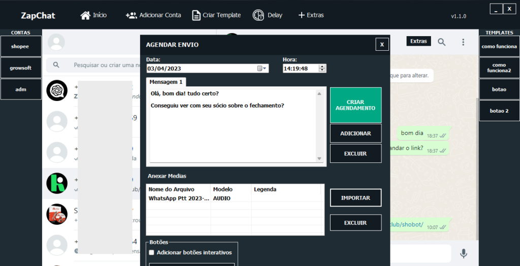 zapchat-agendamento zapchat-agendamento