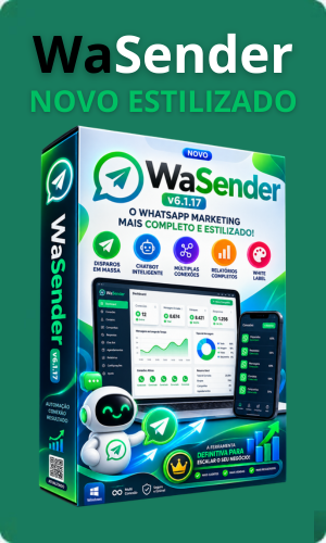 WaSender 2026 Estilizado